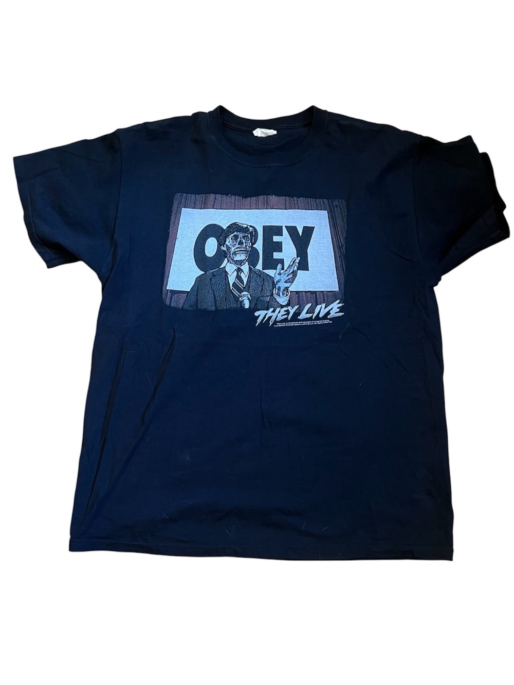 3/$20 💜 THEY LIVE Tee Halloween Sci-Fi Horror Carpenter L